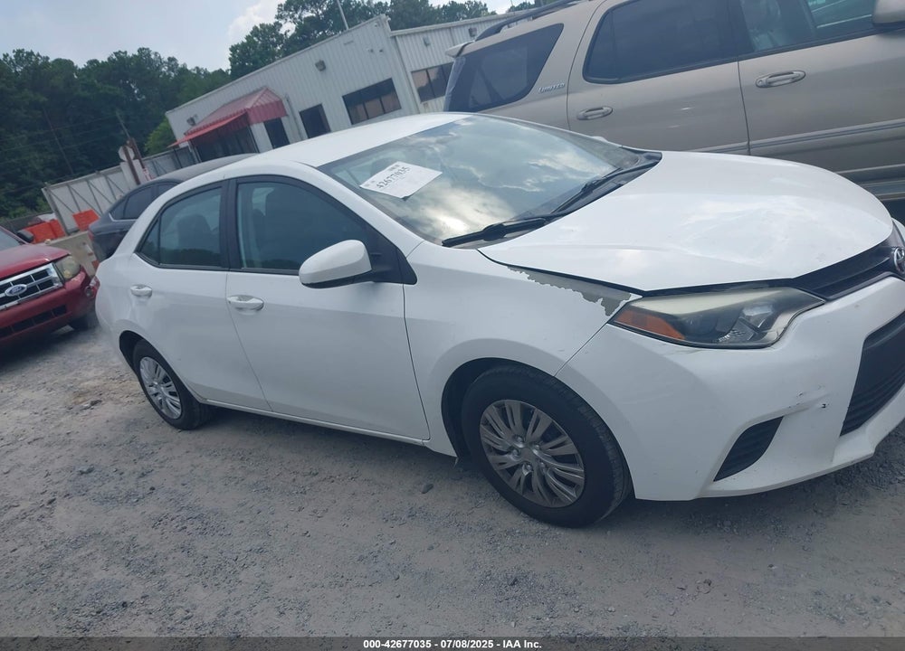 2014 TOYOTA COROLLA VIN: 5YFBURHE1EP124003
