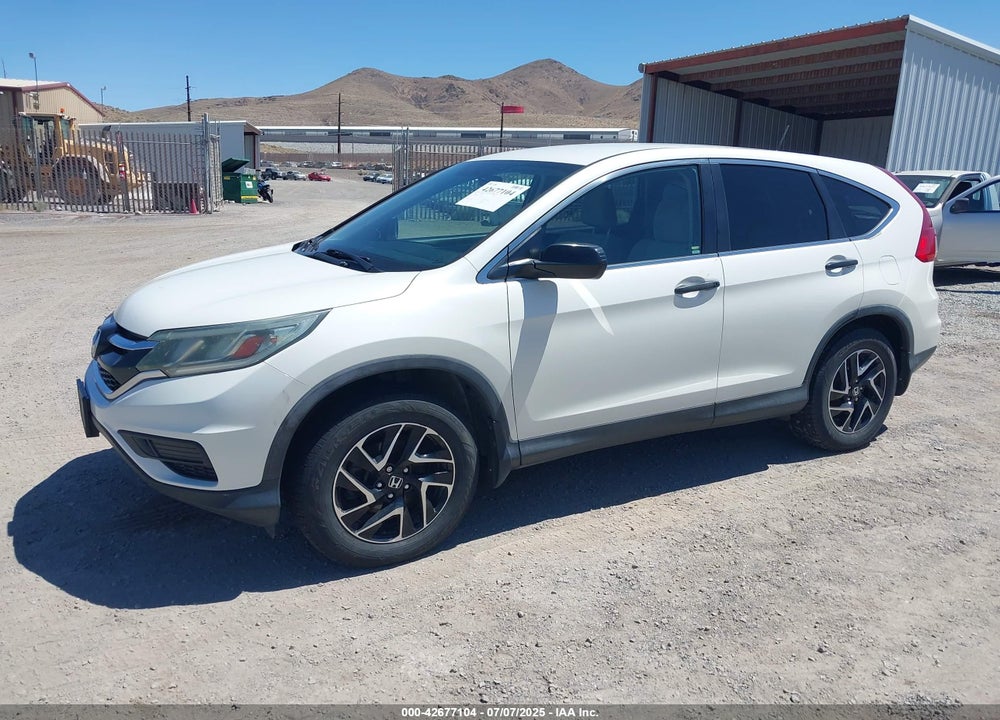2016 HONDA CR-V SE VIN: 5J6RM4H43GL056737