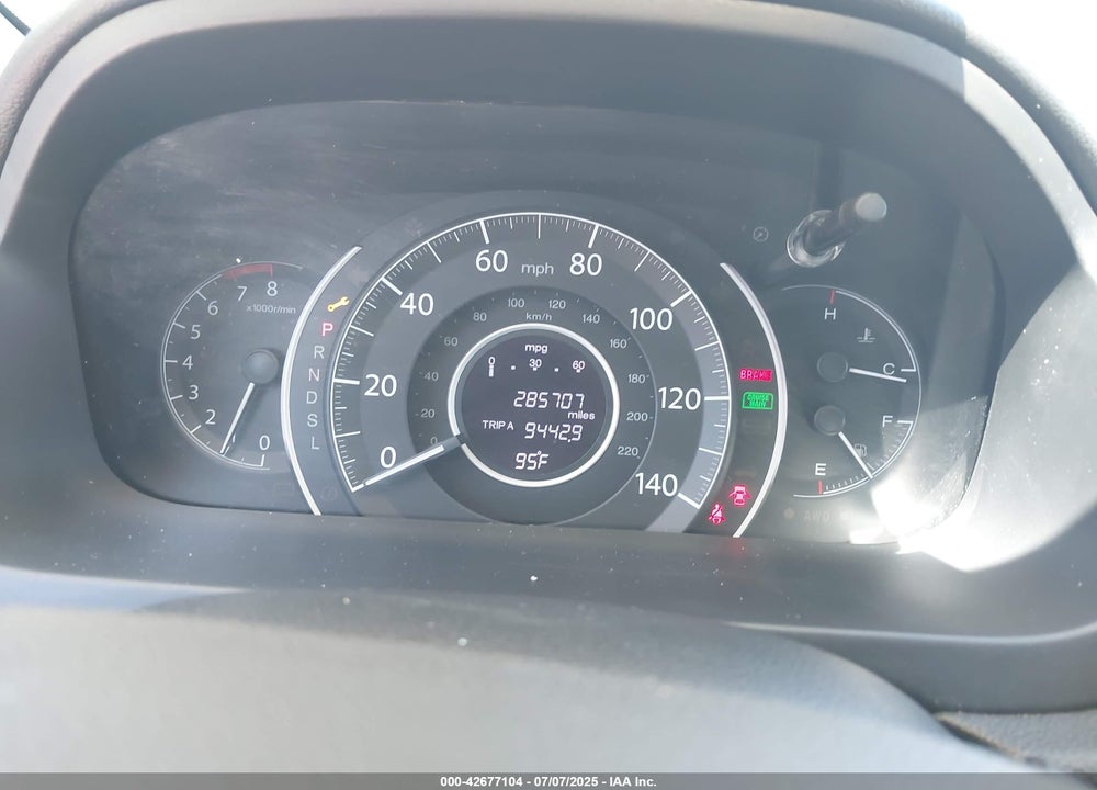 2016 HONDA CR-V SE VIN: 5J6RM4H43GL056737