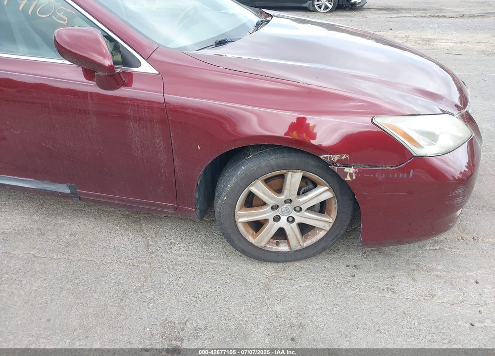 2007 LEXUS ES 350 VIN: JTHBJ46G272108618