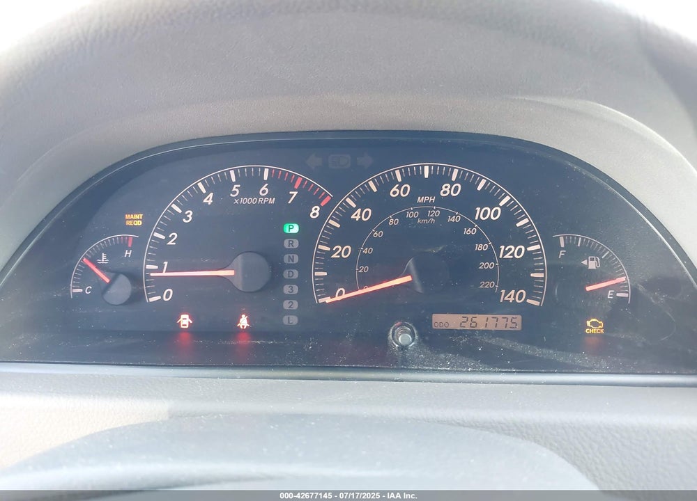 2005 TOYOTA CAMRY VIN: 4T1BE32K05U559795