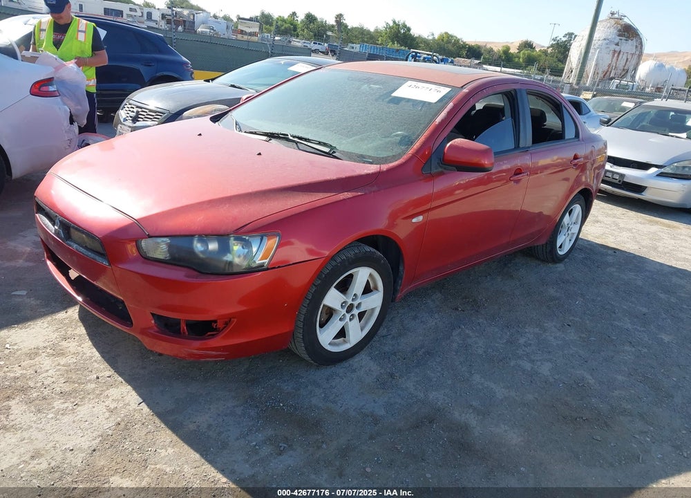 2008 MITSUBISHI LANCER VIN: JA3AU26U98U047156