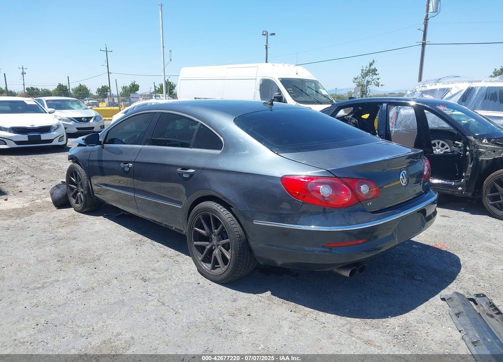 2012 VOLKSWAGEN CC VIN: WVWMP7AN3CE502833