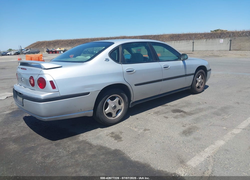 2004 CHEVROLET IMPALA VIN: 2G1WF52E149257848