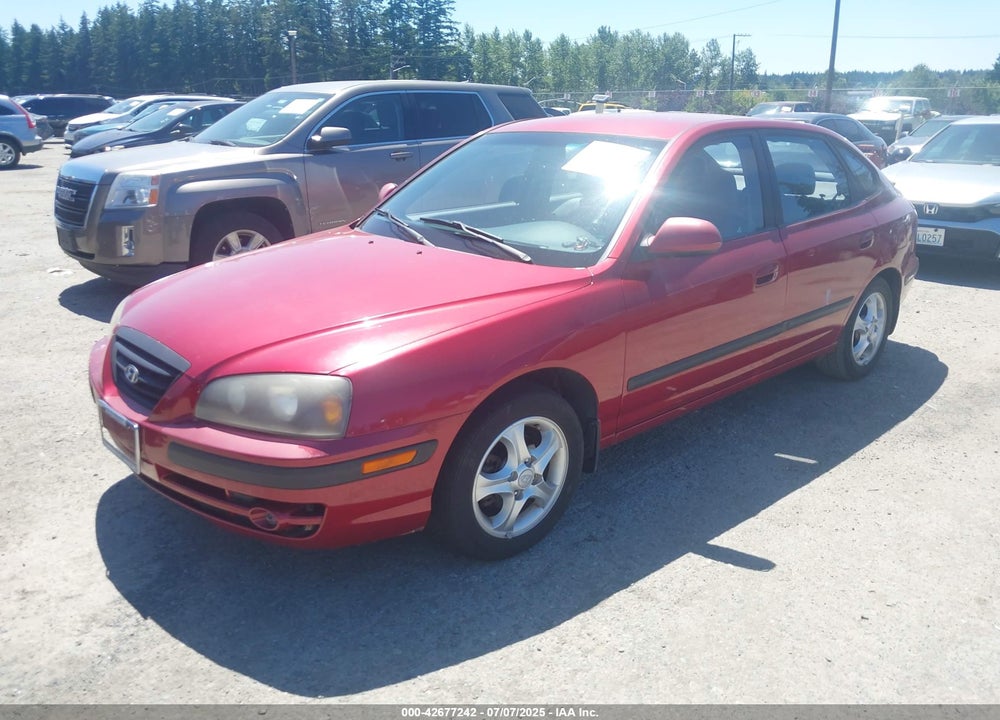 2004 HYUNDAI ELANTRA VIN: KMHDN56D54U111535