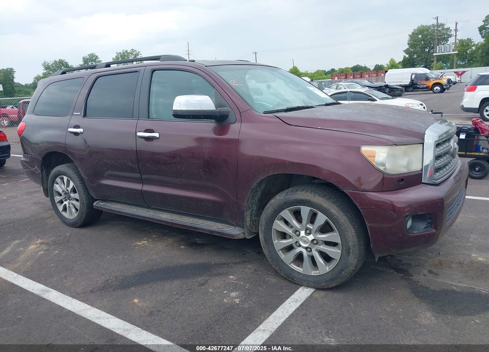 2008 TOYOTA SEQUOIA VIN: 5TDBY68A38S017059