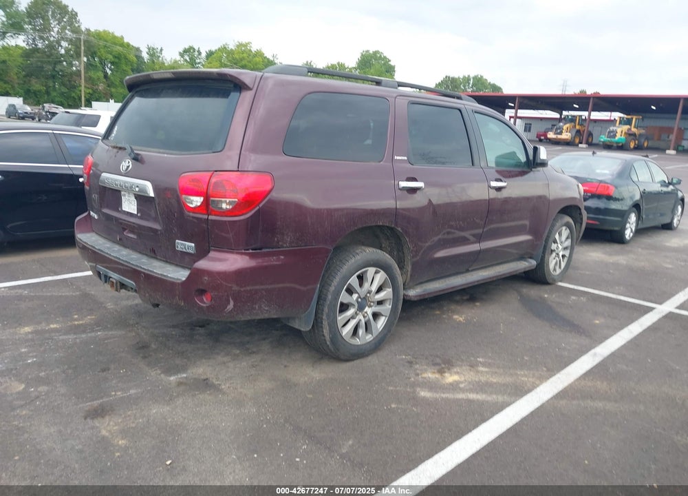 2008 TOYOTA SEQUOIA VIN: 5TDBY68A38S017059