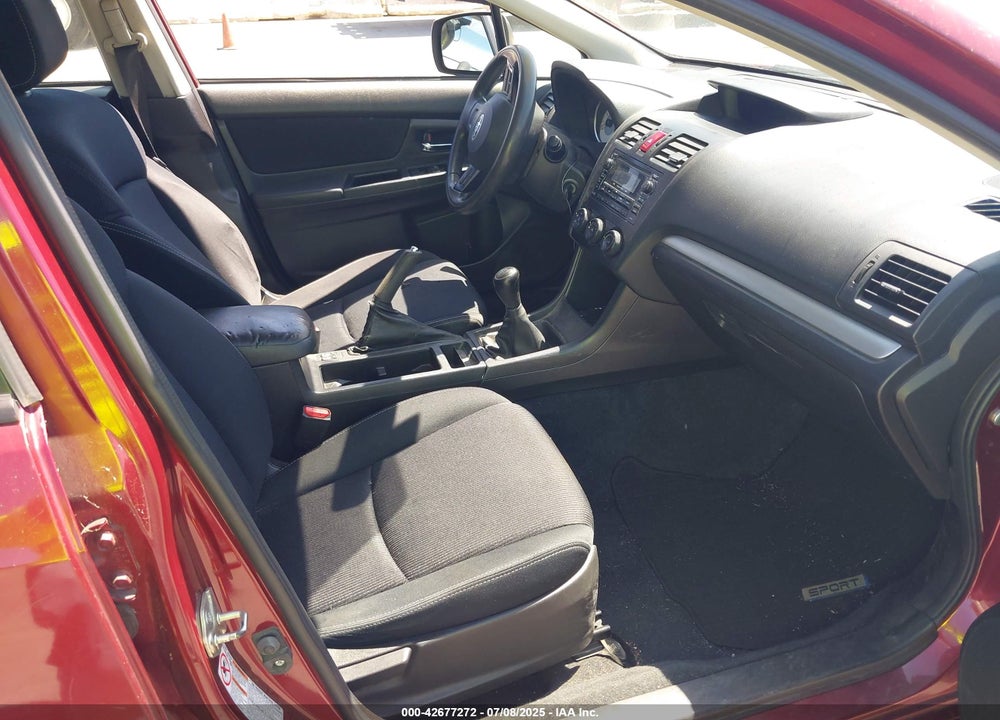 2012 SUBARU IMPREZA VIN: JF1GPAL69CG245512
