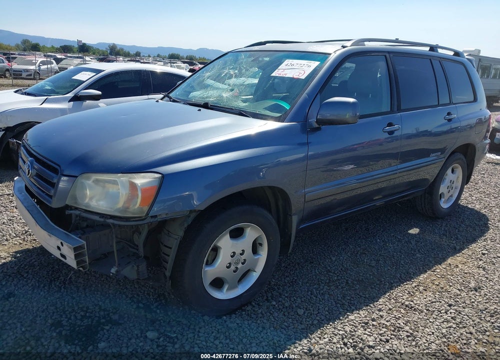2007 TOYOTA HIGHLANDER LIMITED V6 VIN: JTEDP21A970143843