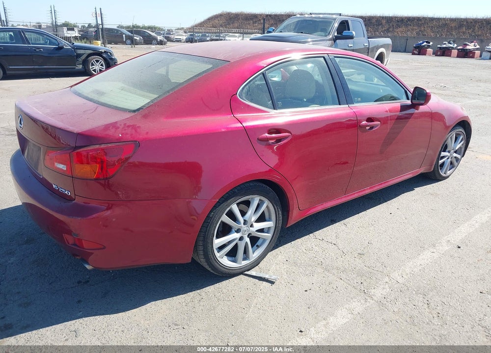 2006 LEXUS IS 250 VIN: JTHBK262865023527