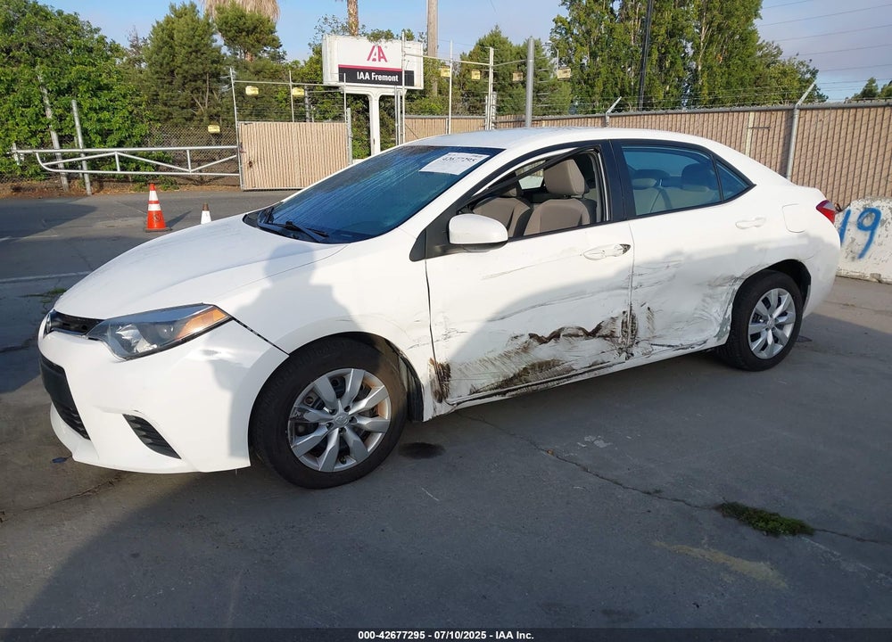 2014 TOYOTA COROLLA VIN: 5YFBURHE5EP123369