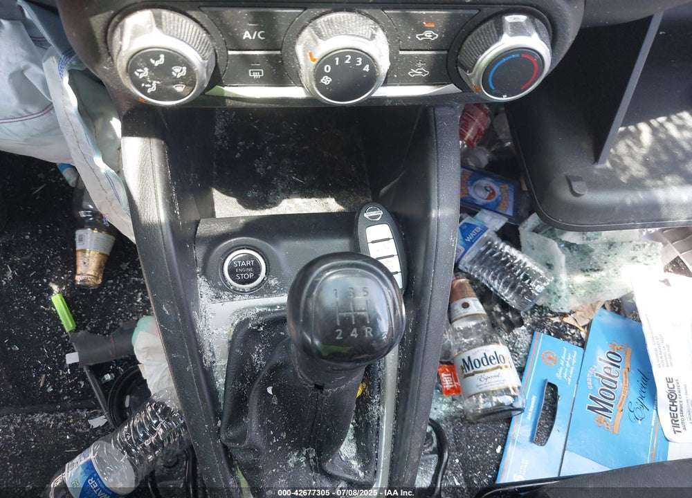 2021 NISSAN VERSA S 5-SPEED MANUAL TRANSMISSION VIN: 3N1CN8BV0ML818054