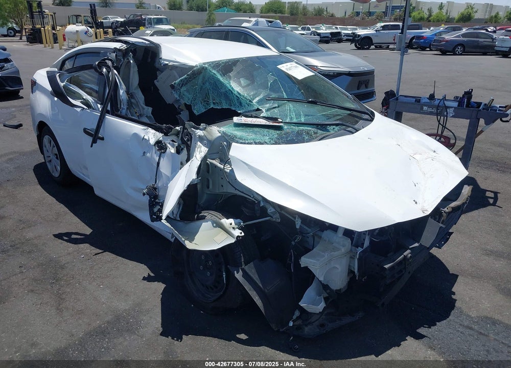 2021 NISSAN VERSA S 5-SPEED MANUAL TRANSMISSION VIN: 3N1CN8BV0ML818054