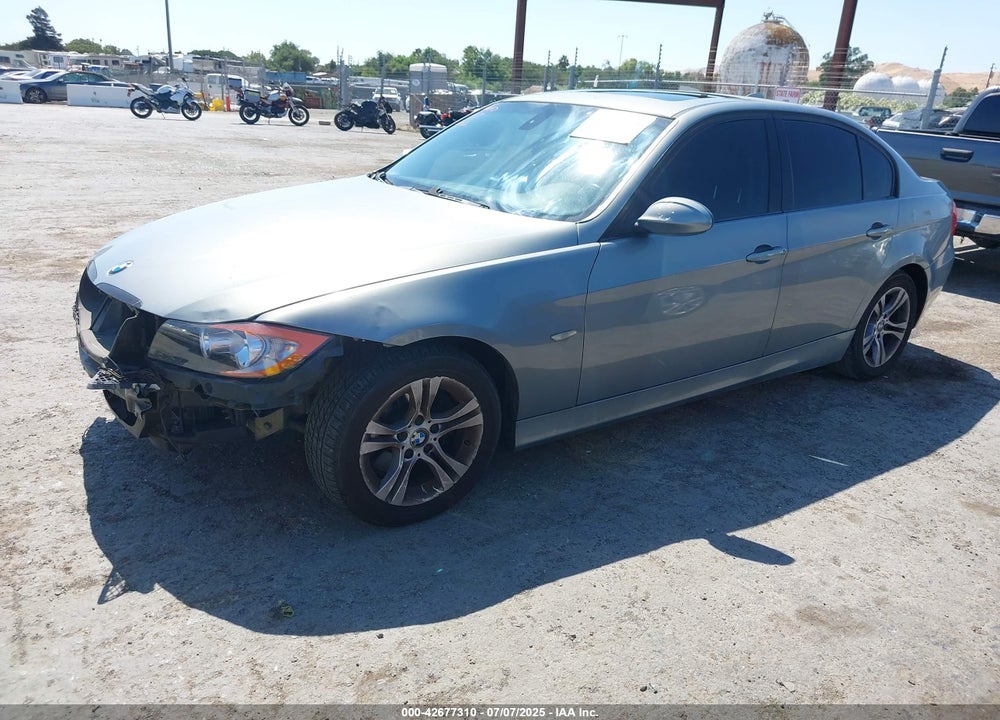 2008 BMW 3 SERIES VIN: WBAVA375X8NL44470