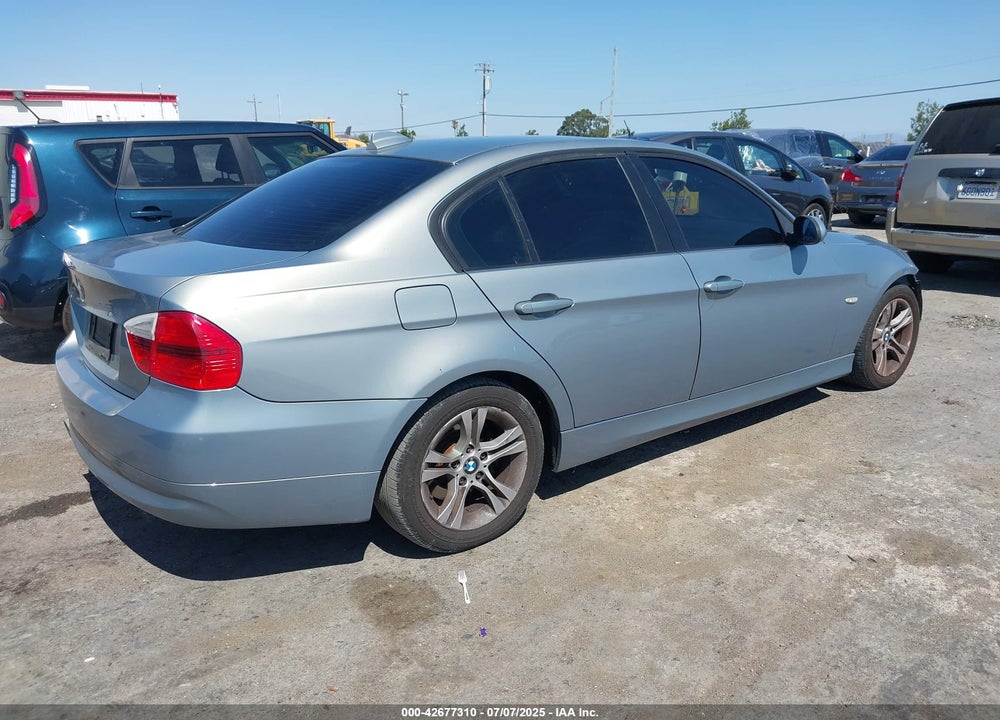 2008 BMW 3 SERIES VIN: WBAVA375X8NL44470