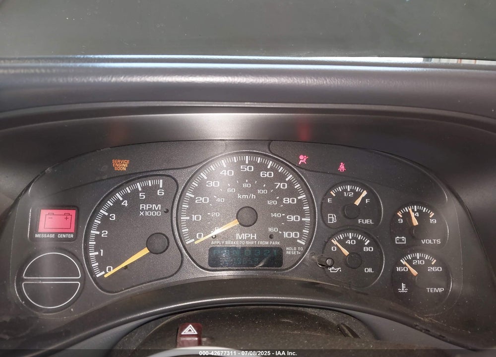 2001 CHEVROLET SILVERADO 1500 LT VIN: 1GCEK19T21E269821