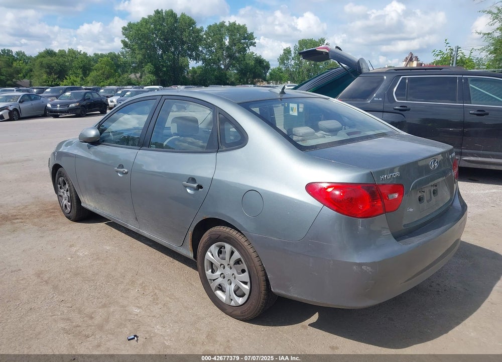 2009 HYUNDAI ELANTRA VIN: KMHDU46D29U786845