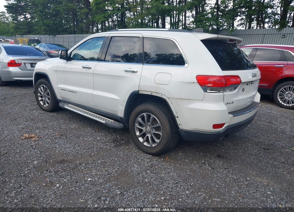 2014 JEEP GRAND CHEROKEE VIN: 1C4RJFBGXEC186833