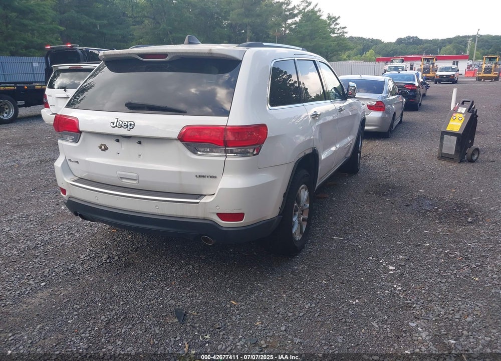 2014 JEEP GRAND CHEROKEE VIN: 1C4RJFBGXEC186833