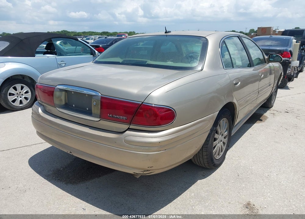 2005 BUICK LESABRE CUSTOM VIN: 1G4HP52K05U135324