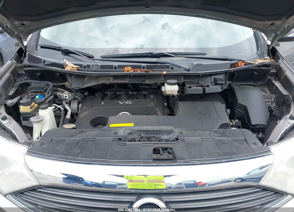 2011 NISSAN QUEST SL VIN: JN8AE2KP7B9009194