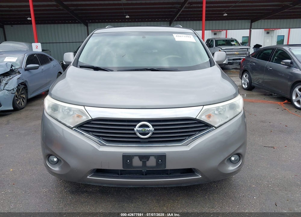 2011 NISSAN QUEST SL VIN: JN8AE2KP7B9009194