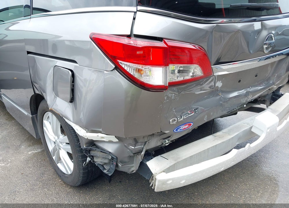 2011 NISSAN QUEST SL VIN: JN8AE2KP7B9009194
