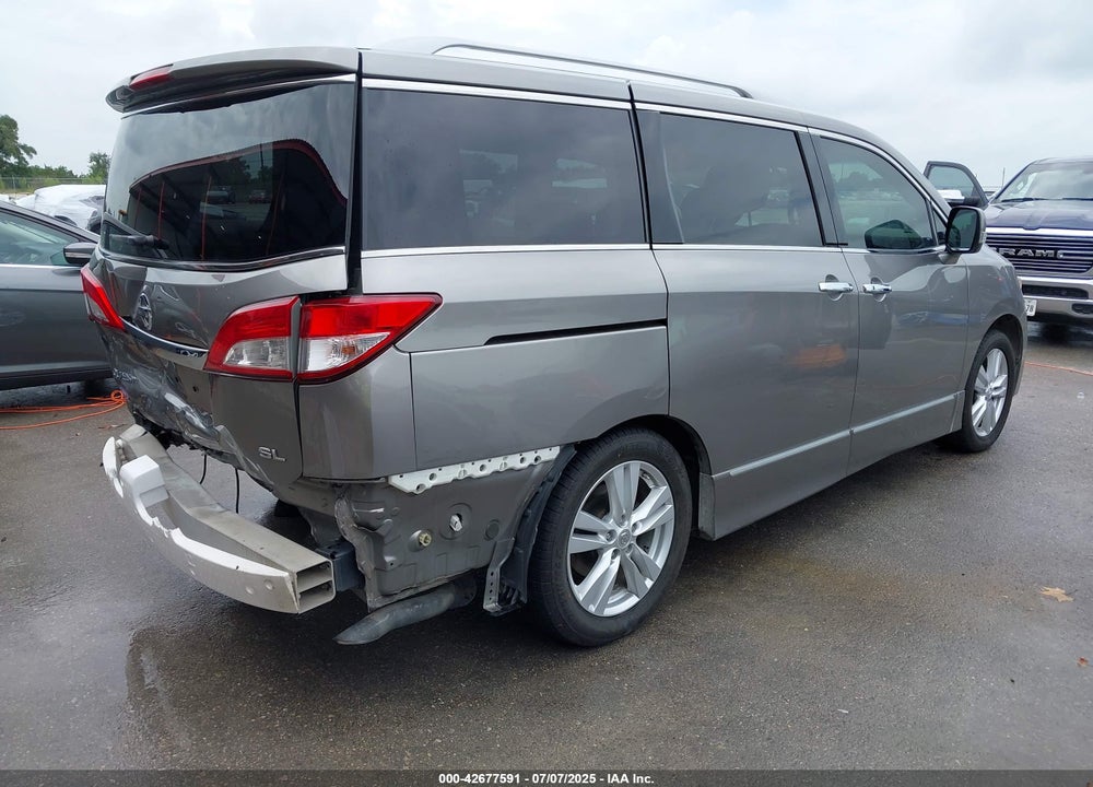 2011 NISSAN QUEST SL VIN: JN8AE2KP7B9009194