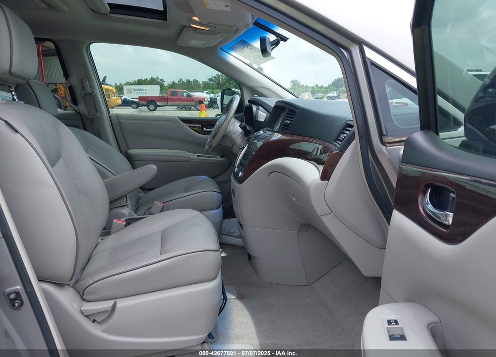 2011 NISSAN QUEST SL VIN: JN8AE2KP7B9009194