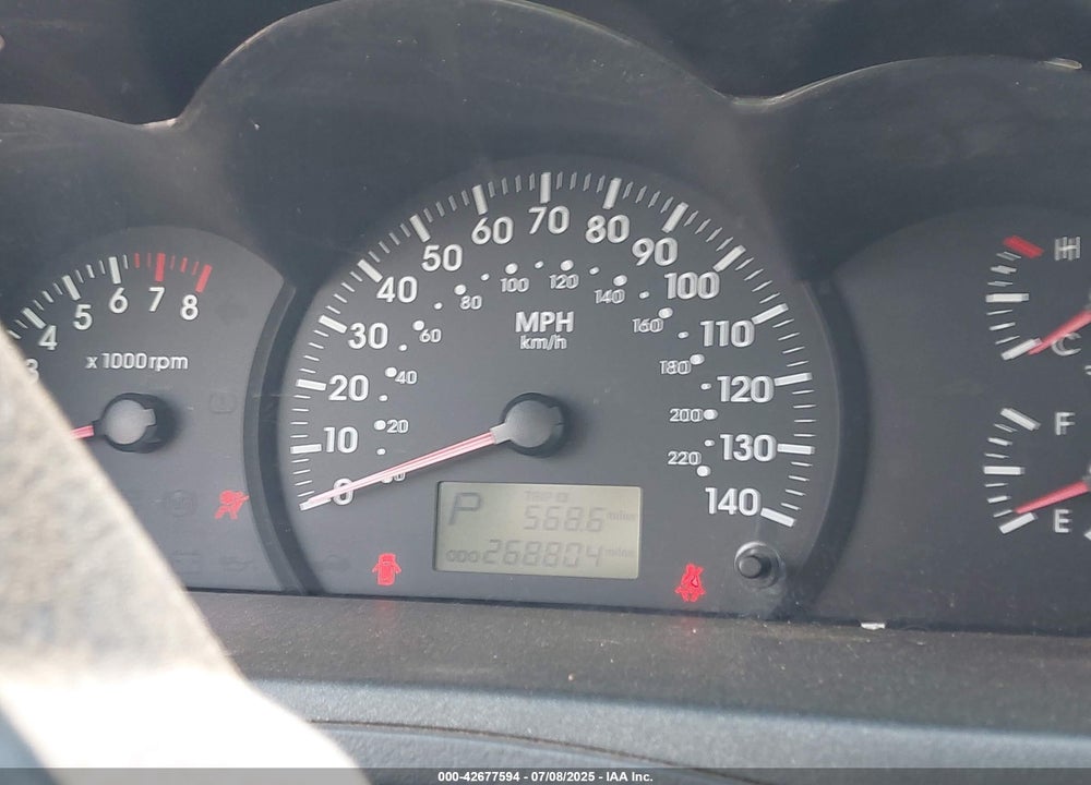 2005 KIA SPECTRA5 VIN: KNAFE161255077607