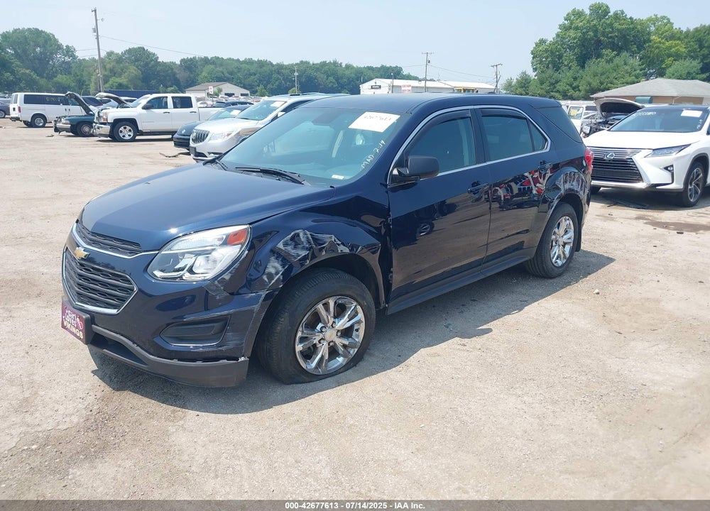 2017 CHEVROLET EQUINOX VIN: 2GNFLEEK2H6183615