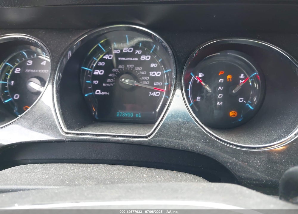 2011 FORD TAURUS VIN: 1FAHP2FWXBG124847
