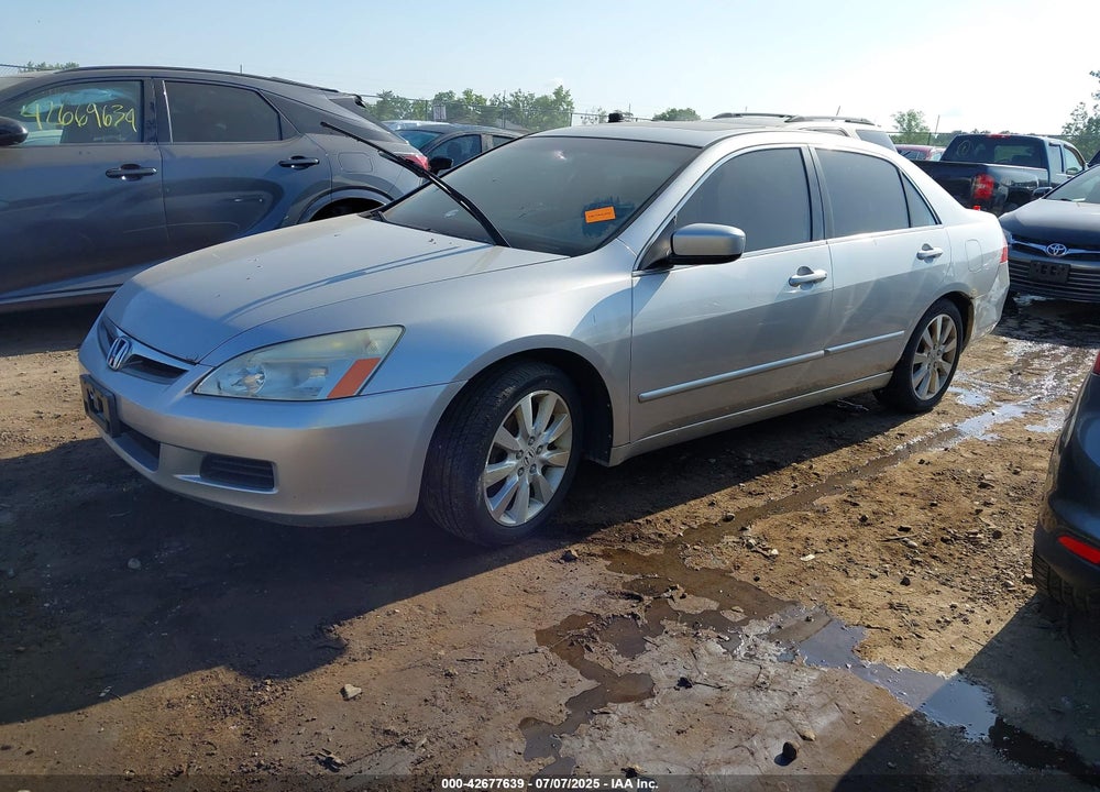 2007 HONDA ACCORD 3.0 EX VIN: 1HGCM66567A087786