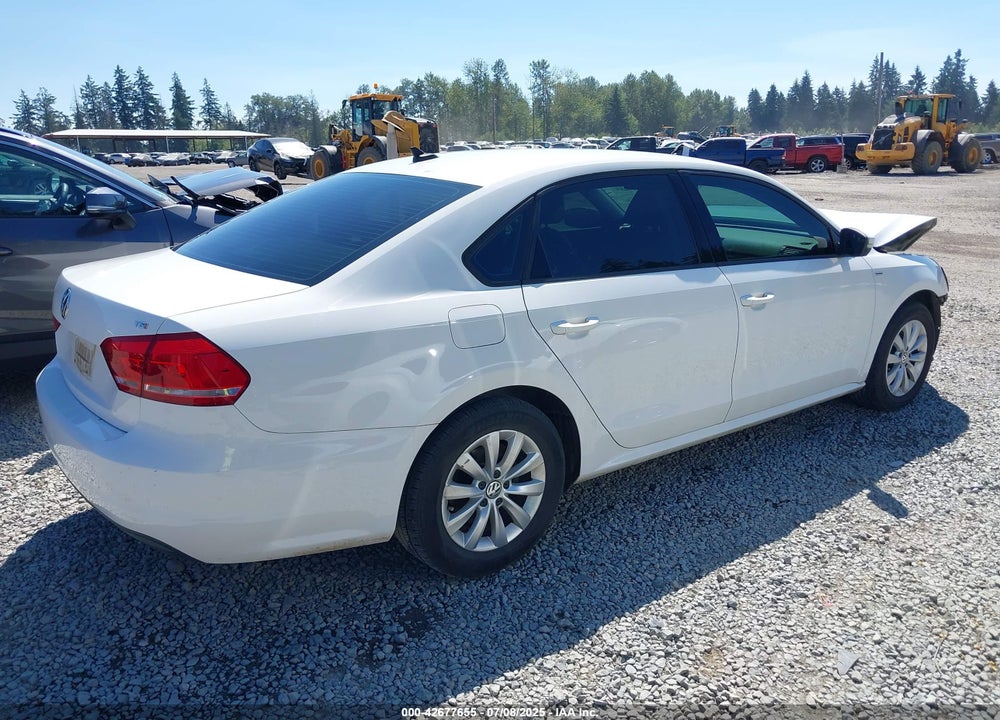 2014 VOLKSWAGEN PASSAT 1.8T WOLFSBURG EDITION VIN: 1VWAT7A39EC107869