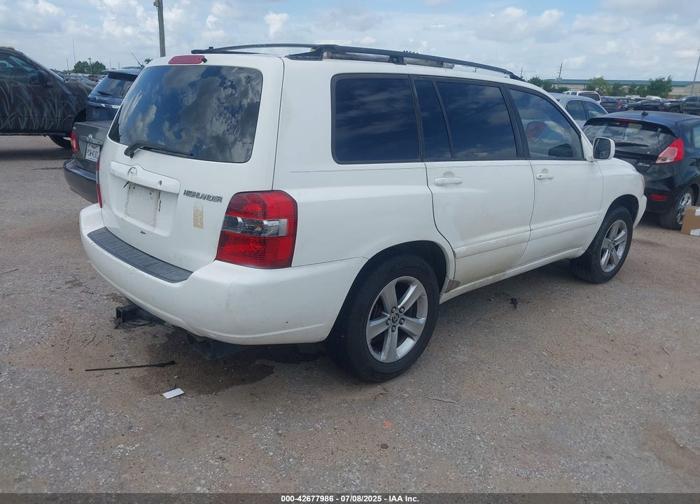 2004 TOYOTA HIGHLANDER VIN: JTEGP21A540024762