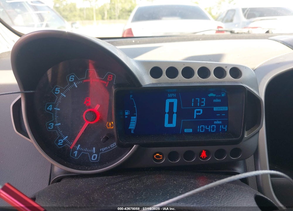 2016 CHEVROLET SONIC VIN: 1G1JE5SB6G4144231