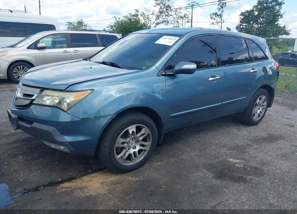 2007 ACURA MDX TECHNOLOGY PACKAGE VIN: 2HNYD28437H544535