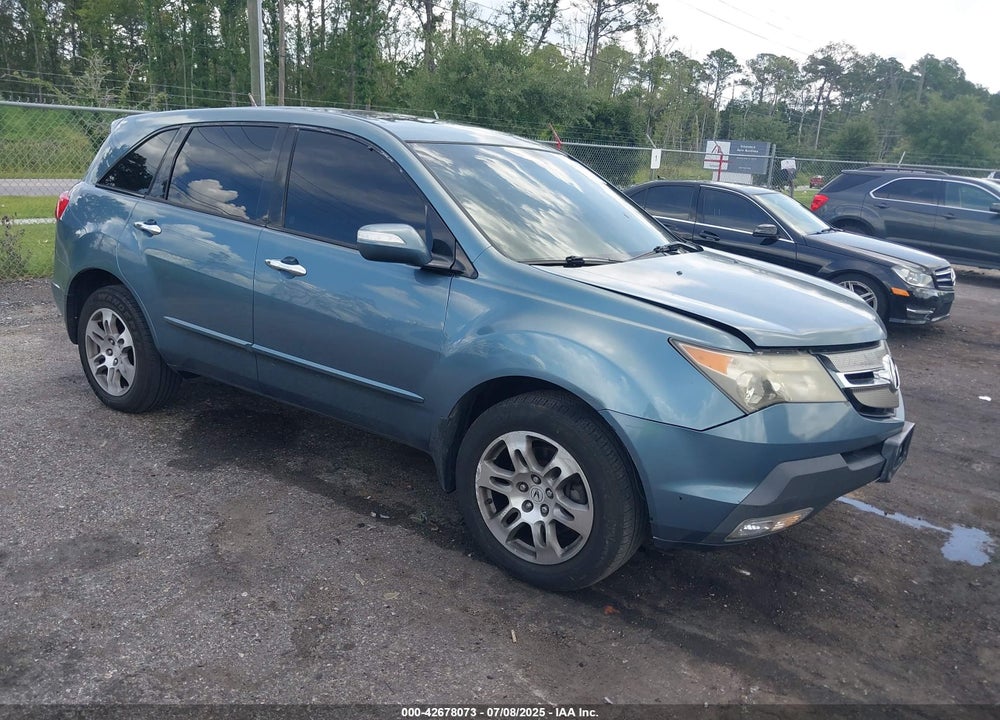 2007 ACURA MDX TECHNOLOGY PACKAGE VIN: 2HNYD28437H544535