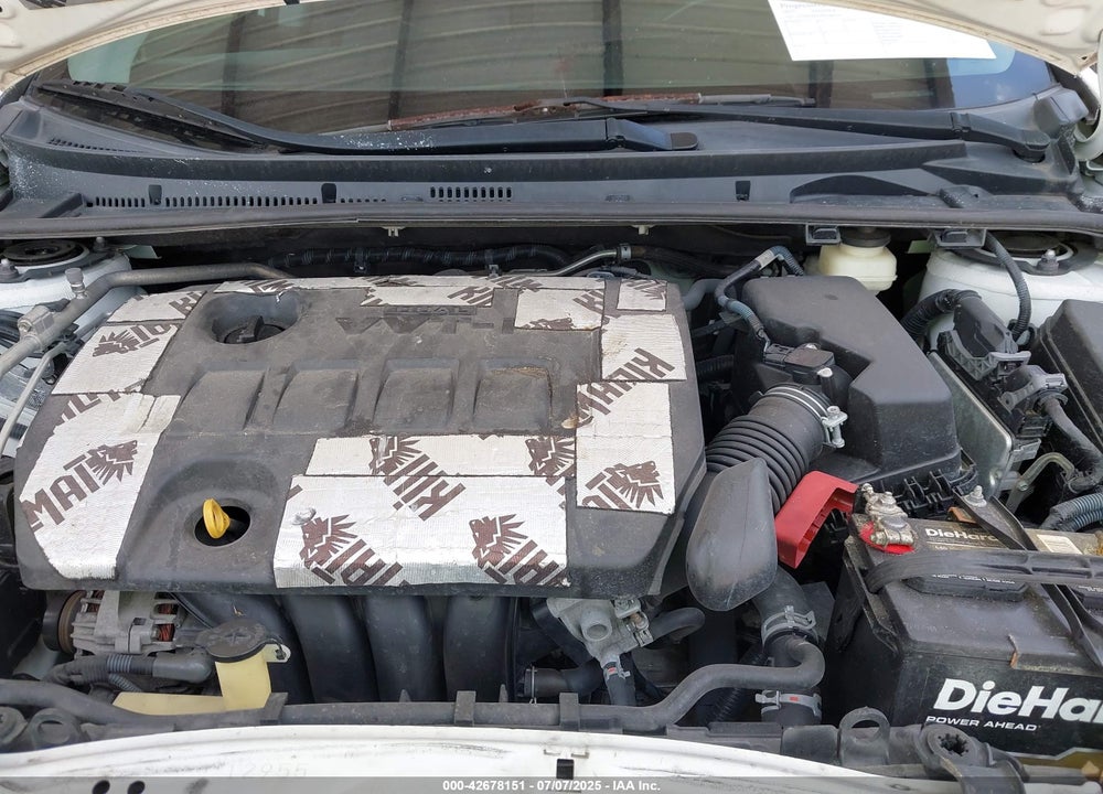 2017 TOYOTA COROLLA LE VIN: 5YFBURHE8HP588376