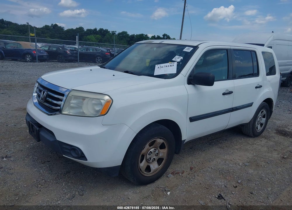 2015 HONDA PILOT VIN: 5FNYF4H25FB068979