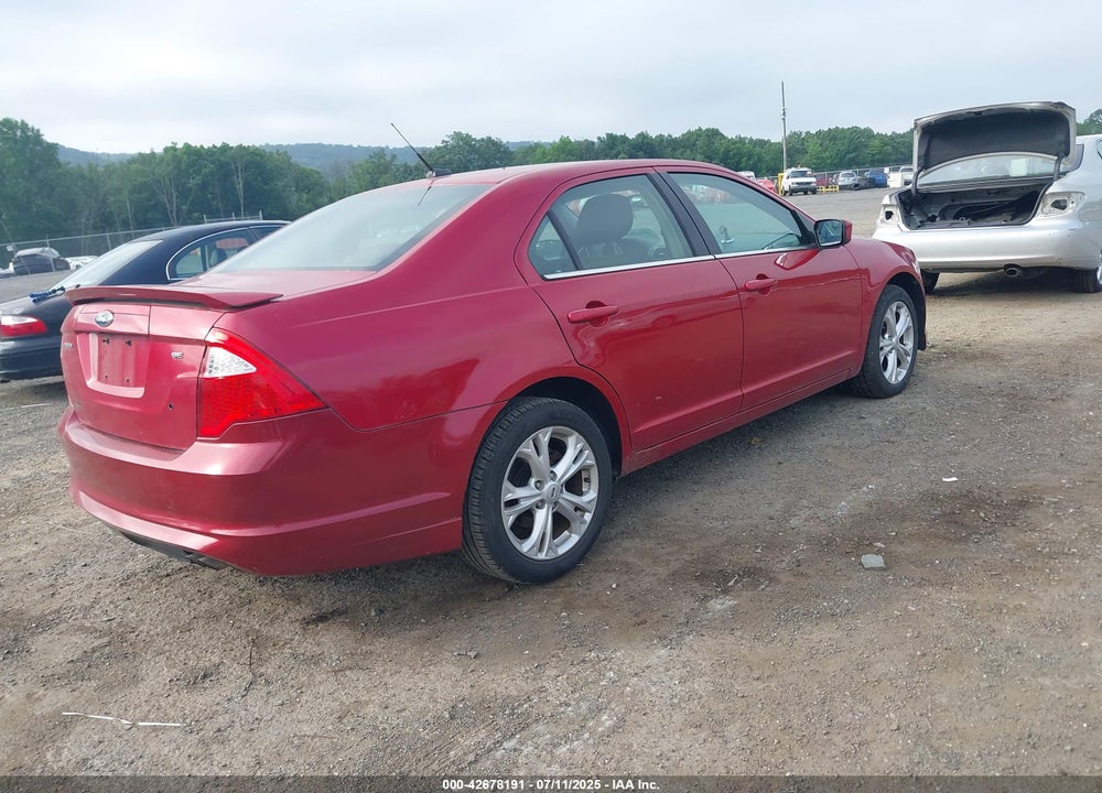 2012 FORD FUSION SE VIN: 3FAHP0HA9CR234711