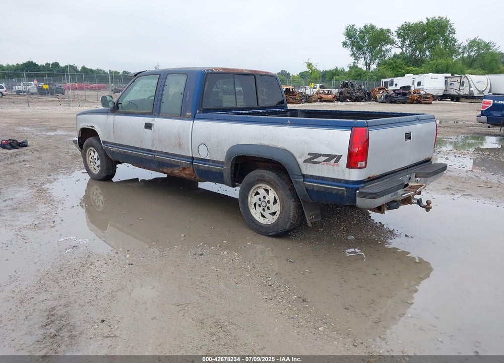 1993 CHEVROLET GMT-400 K1500 VIN: 2GCEK19K0P1230792
