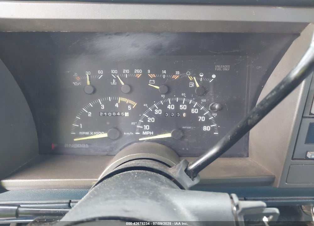 1993 CHEVROLET GMT-400 K1500 VIN: 2GCEK19K0P1230792