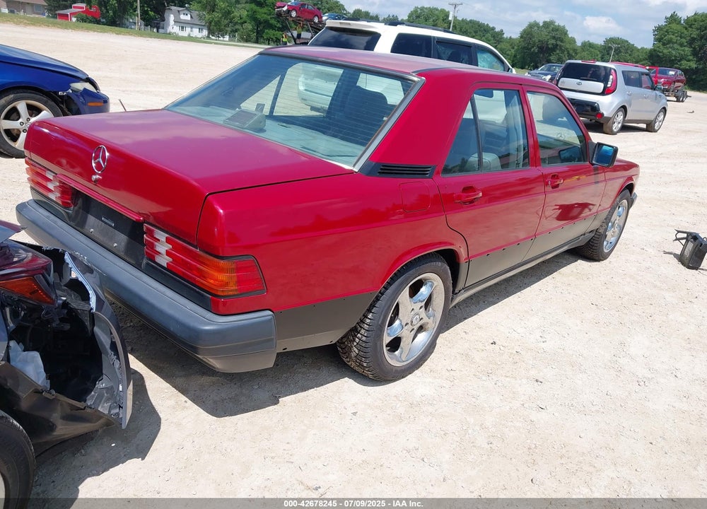1992 MERCEDES-BENZ 190 E 2.6 VIN: WDBDA29D1NF879978