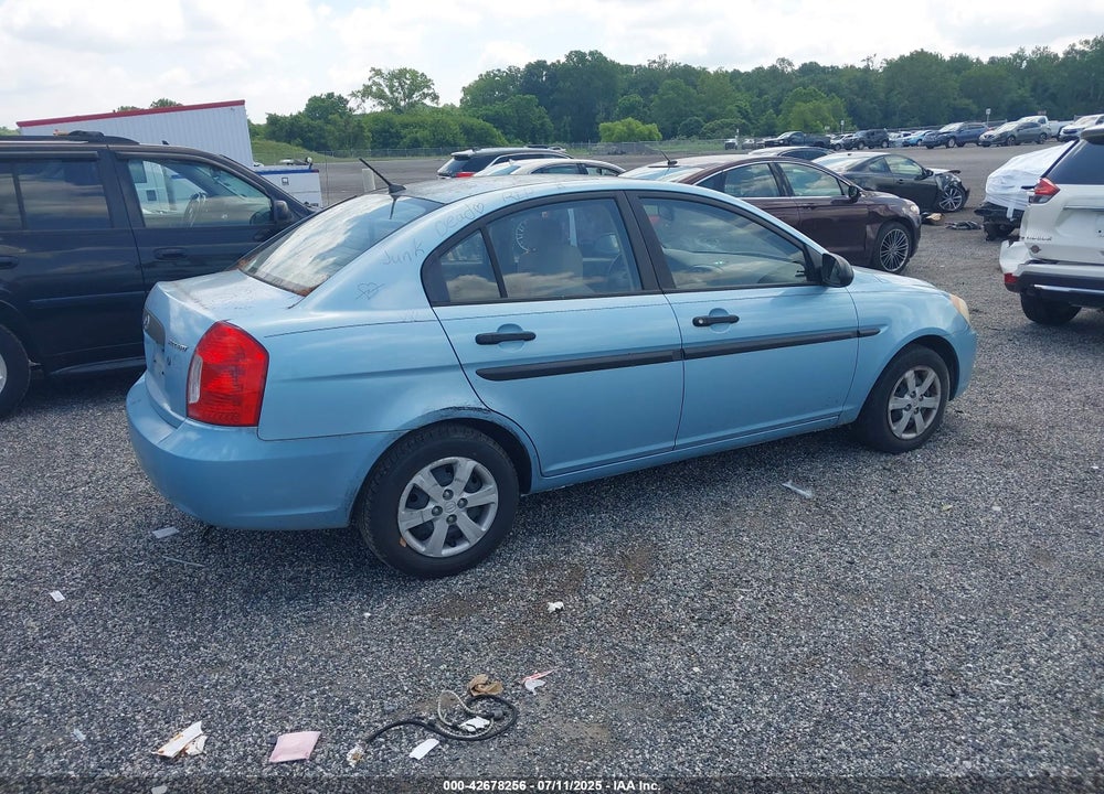 2009 HYUNDAI ACCENT VIN: KMHCM46C99U317397