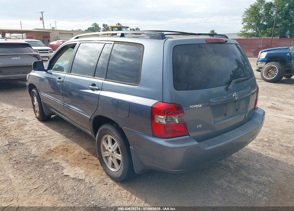 2006 TOYOTA HIGHLANDER V6 VIN: JTEGP21A960104326