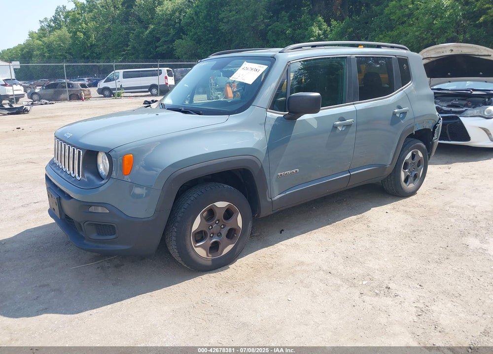 2016 JEEP RENEGADE VIN: ZACCJBAT9GPE17202