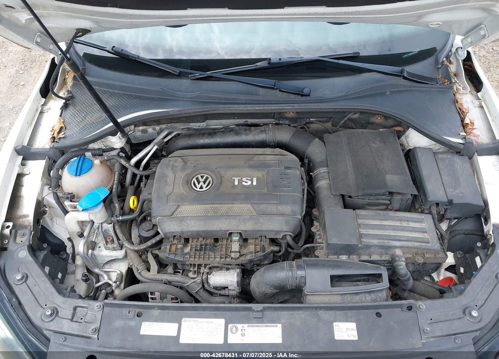 2014 VOLKSWAGEN PASSAT VIN: 1VWBT7A35EC043348