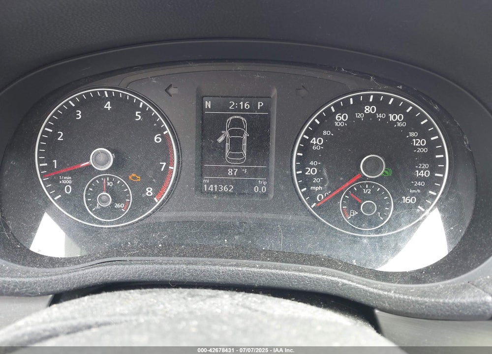 2014 VOLKSWAGEN PASSAT VIN: 1VWBT7A35EC043348