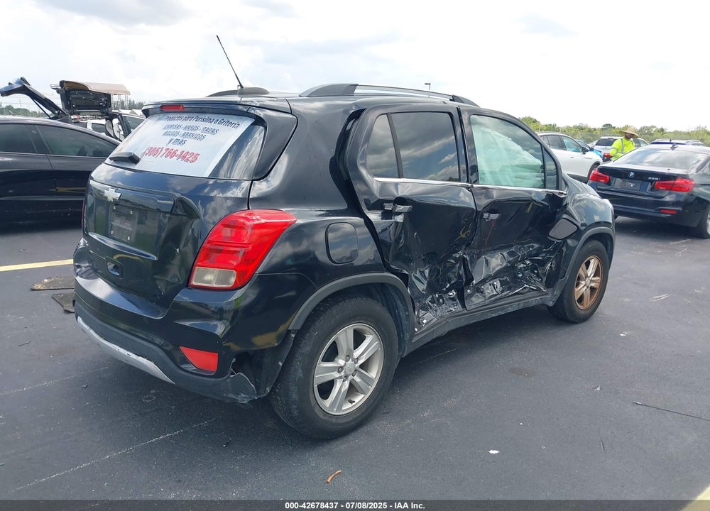 2019 CHEVROLET TRAX VIN: 3GNCJLSB4KL226436